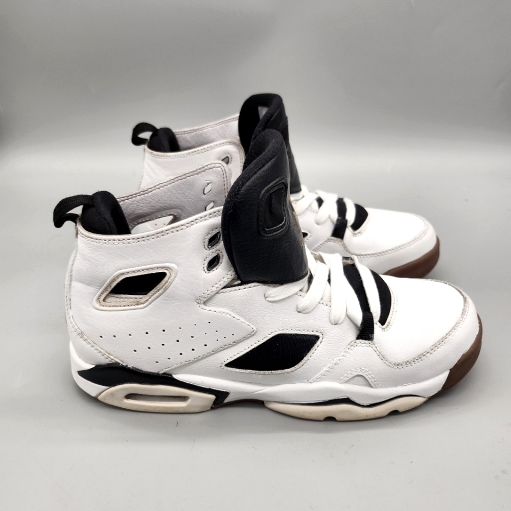 Jordan Flight Club 91 555333-121 White Basketball Shoes Size 7 Y 7M
